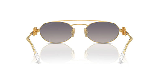 Miu Miu SMU 54Z — Occhiale da Sole colore 5AK-30C oro calibro 53 - Occhiali da Sole da Donna