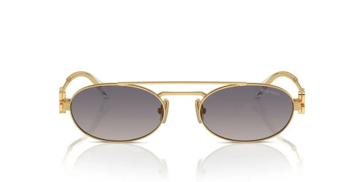 Miu Miu SMU 54Z — Occhiale da Sole colore 5AK-30C oro calibro 53 - Occhiali da Sole da Donna