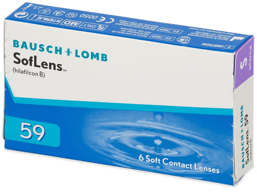 LENTI A CONTATTO BAUSH E LOMB SOFLENS 59- LENTI A CONTATTO MENSILI 6 LAC