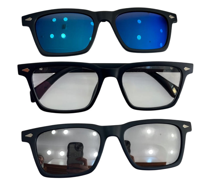 SILVIANOVICH TOMMY CON 5 CLIP - Occhiali da Vista Unisex