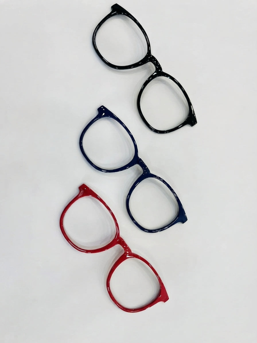 OCCHIALI DA LETTURA TONDO CON CLIP ESTETICA