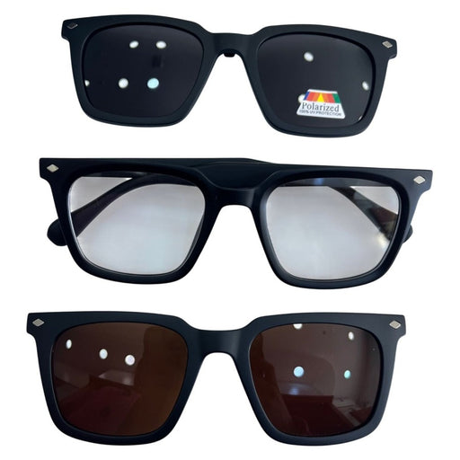 SILVIANOVICH LORIS CON 5 CLIP - Occhiali da Vista Unisex